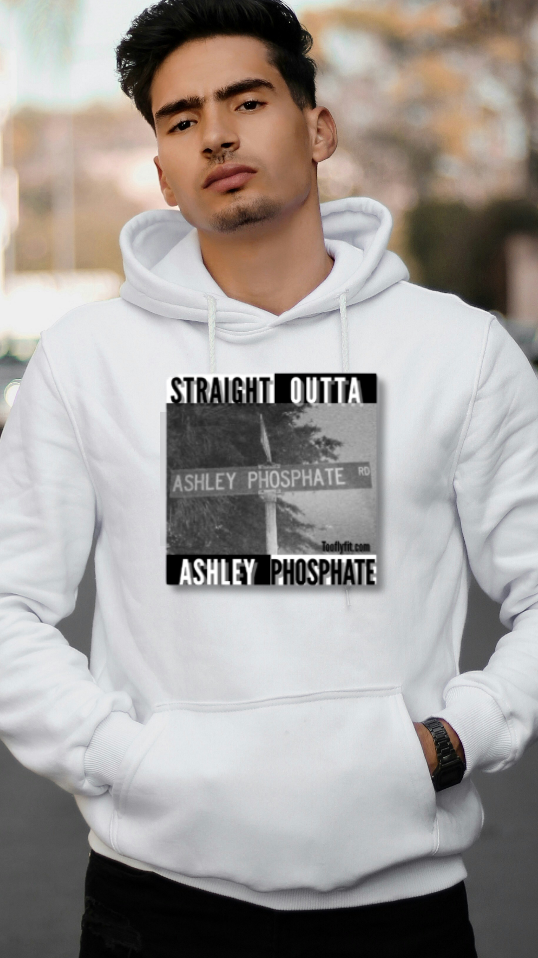Straight Outta Ashley Phosphate Hoodie